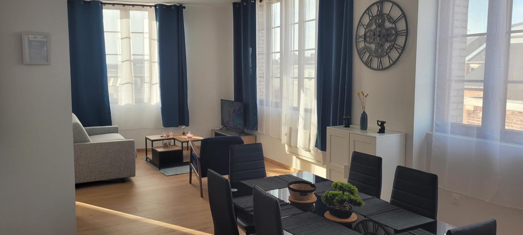 T2 Neuf Hypercentre 5 Couchages Apartment Saint-Quentin  Exterior photo
