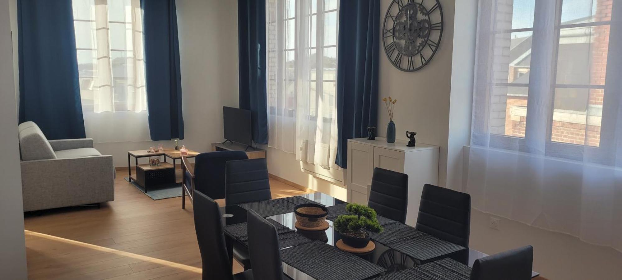 T2 Neuf Hypercentre 5 Couchages Apartment Saint-Quentin  Exterior photo