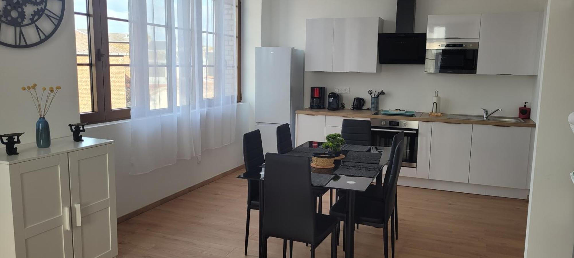 T2 Neuf Hypercentre 5 Couchages Apartment Saint-Quentin  Exterior photo